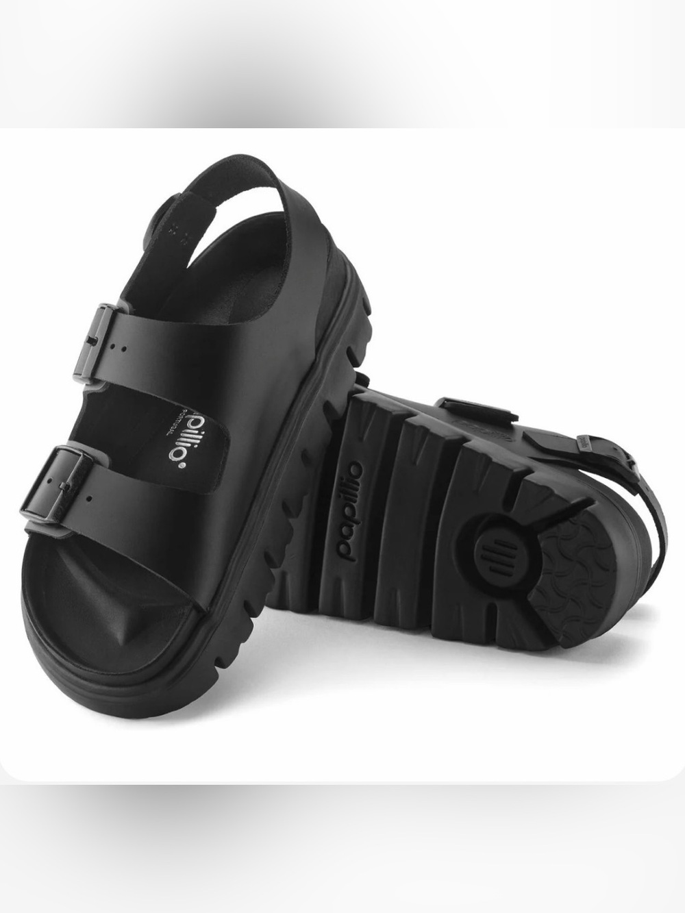 Birkenstock papillio Milano chunky exquisite leather platform sz41